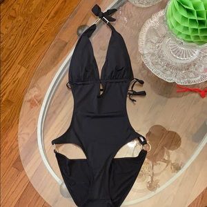 ☀️SEXY Halter-Backless Black Monokini 🖤🖤🖤